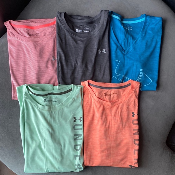 Under Armour Tees in Size Large Heat Gear. - Picture 1 of 8